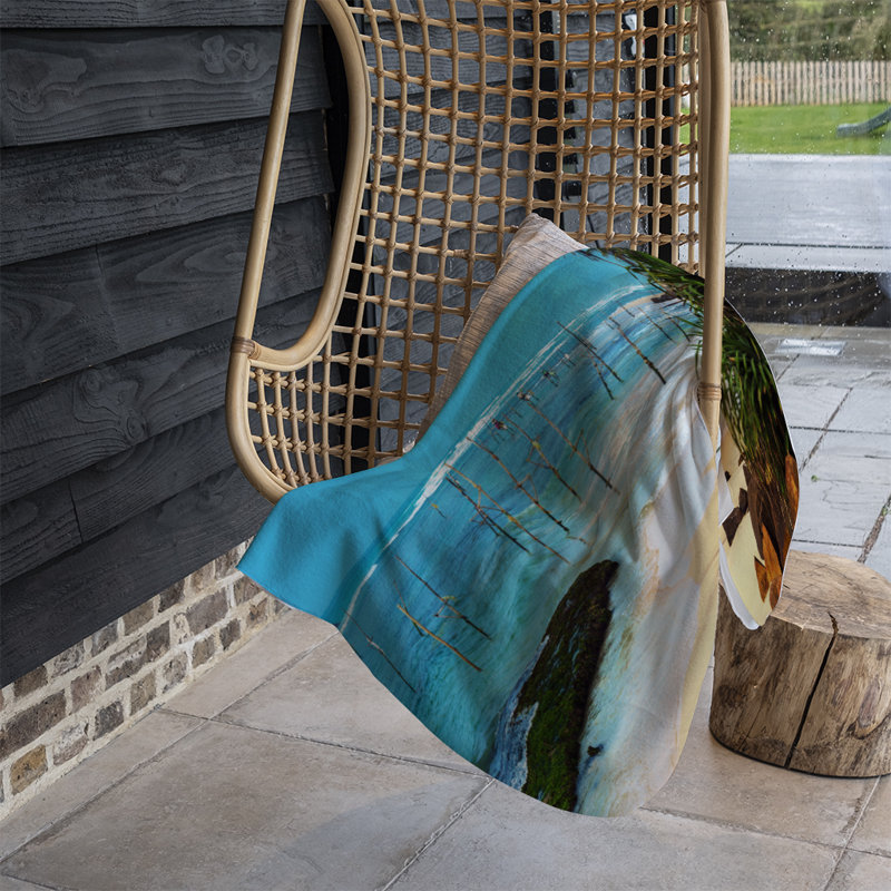 Domanick Plain Weave / Muslin Throw Blanket