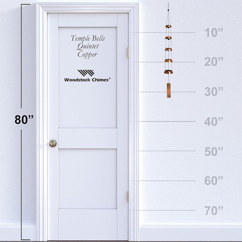Carillon Temple Bells® Quintet, Cuivre
