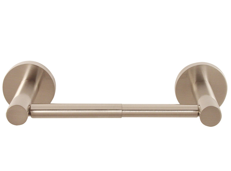 Wall Mounted Toilet Paper Holder, Satin Nickel