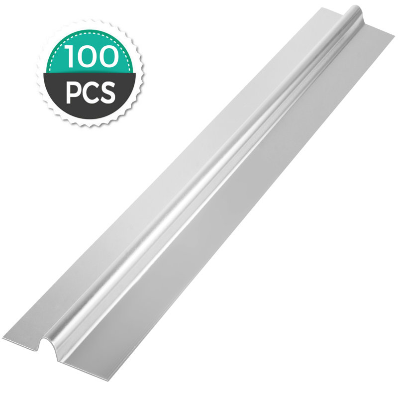 4 FT Aluminum PEX Heat Transfer Plates In Differen 48'' L x 4.25'' W Underfloor Heating System Kit