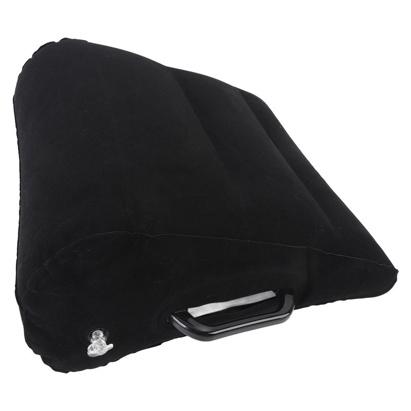 Coussin de voyage gonflable triangulaire