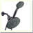 AquaGuard 30-Setting High-Pressure Rainfall Shower Combo with Microban Nozzle Protection and Anti-Clog Technology in Rubbed Bronze Finish