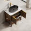 Meuble-lavabo moderne (doit inclure le meuble-lavabo et le lavabo) avec rangement