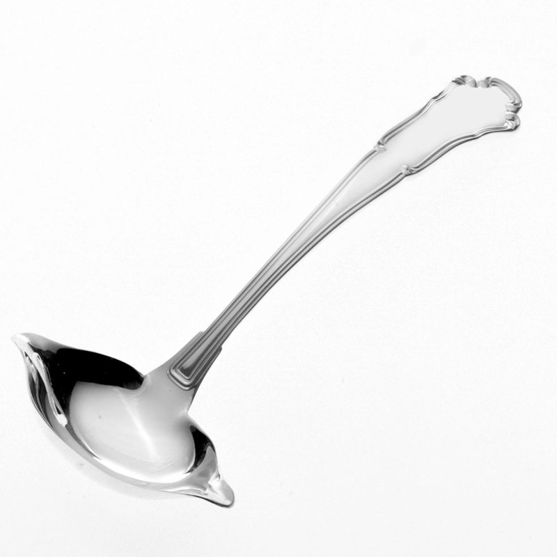 Wallace Italian Sterling Barocco Gravy Ladle