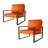 Angellina Faux Leather Armchair-1299128893