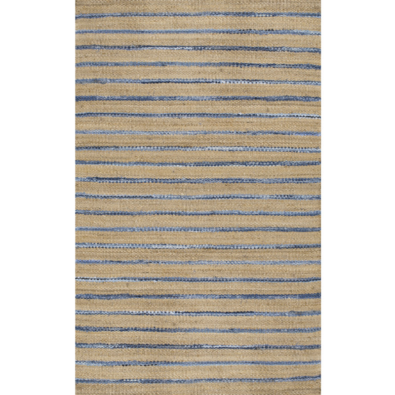 Callie Hand Tufted Striped Indoor Rug, Rectangle 5' x 5'9"