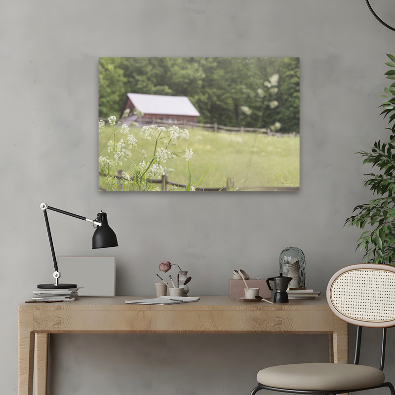 Maison de campagne / campagne d'été III, H 24 po x l 16 po