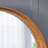 Round wall mirror
