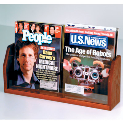 Geissler Free Standing Magazine Rack