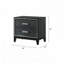 Table de chevet noire-545368031