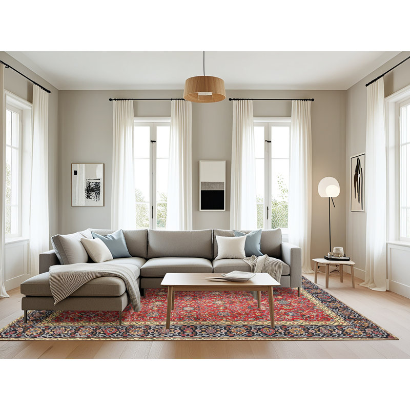 Abelhard Oriental Indoor Rug, Rectangle 8' x 10'