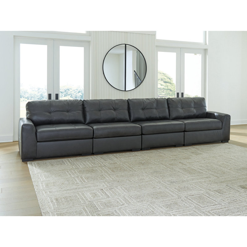 Canapé modulaire 4 pièces Ina, H 40 po x l 176 po x P 39 po, 4
