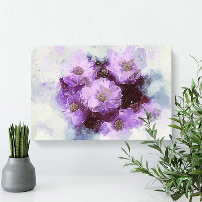 Lilac Flower - Wrapped Canvas