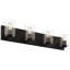 Luminaire Access Lighting 62583LEDDLP-MBL/CLR Oslo Applique murale à DEL à 4 lumières, fini noir mat-500592232-500592235-526147610