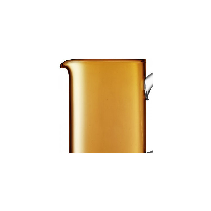 Utility Glass Pitcher, Amber