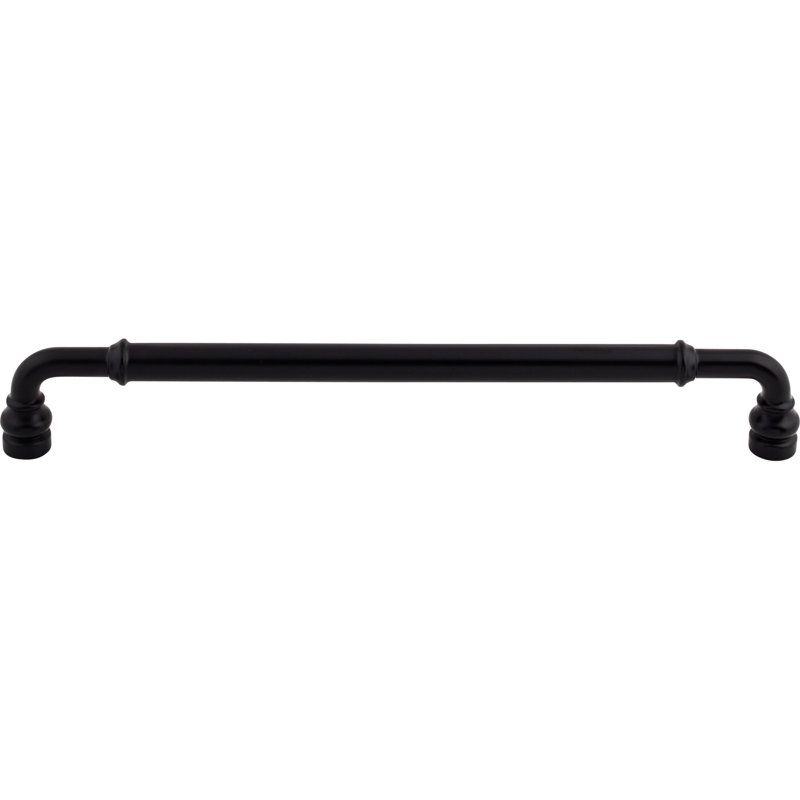 Brixton Bar Pull, Flat Black, 8 13/16" Center to Center