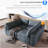 Upholstered Sofa with USB Charge Ports,Wireless Charging and Bluetooth Speaker in Arm