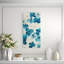 Blue Flower Fall I Painting by F. Elizabeth Douglass-26942966-26942969