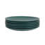 Assiette plate 10,5 po Wazee Matte-177647636