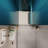 1 3/8" Adjustment,Universal Pivot Shower Door, Open Outside, With 1/4" Tempered Glass Finish 3272-119845703
