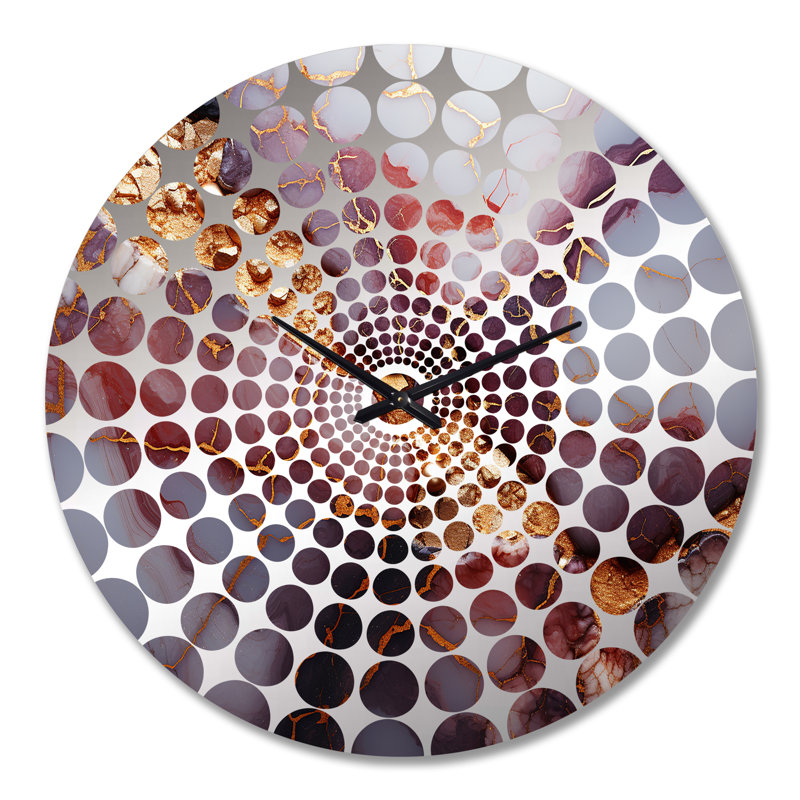 Craycroft - Horloge murale abstraite, Grand