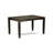 6 Piece Dining Table Set Contains a Rectangle Dining Room Table with Butterfly Leaf and 4 Linen Fabric Upholstered Chairs with a Bench, 36x66 Inch, Cappuccino-822268313-822268318