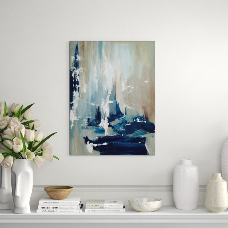 Light From Dark Painting by Barclay Butera, 32" H x 24" W, Outdoor