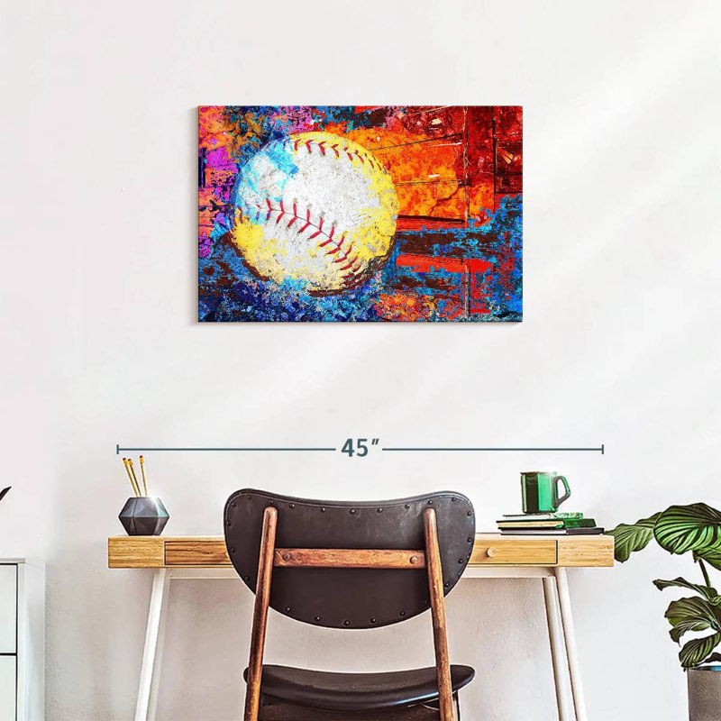 Sireci Baseball Energy, 20" H x 30" W