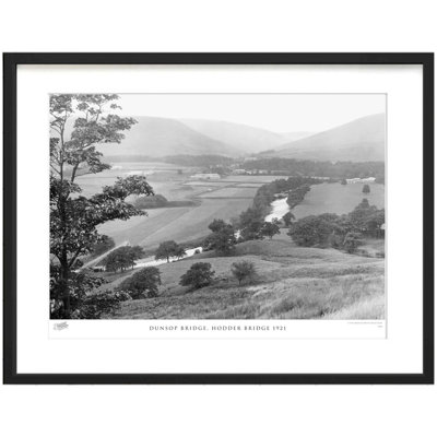Dunsop Bridge, Hodder Bridge 1921 - Single Picture Frame Print