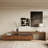 96.5 "-126" Extendable Tv Stand For Tvs Up To 85", Mid-Century Walnut Entertainment Center With 2 Drawers, Tv Media Console Table For Living Room, Bedroom