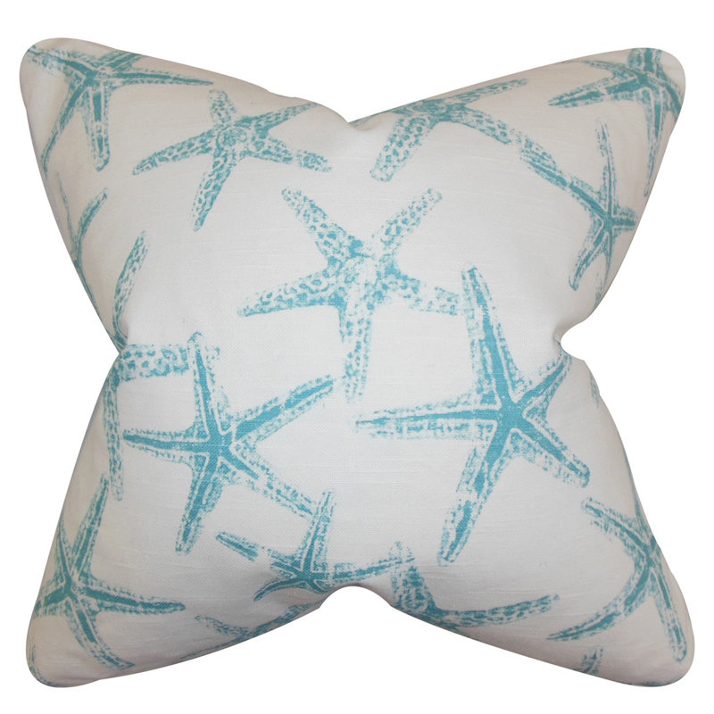 Reversible Pillow Cover, Blue