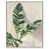 Toile avec cadre flottant blanc