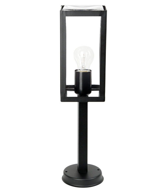 Huizen Black Integrated LED Steel Pathway Light