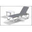 Chaise longue d'extérieur avec méridienne de patio-183503563