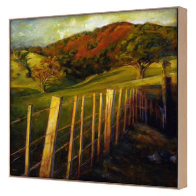 A Running Fence Print by Waldron, Sarah