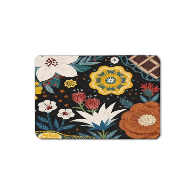 Tapis de bain Folk Art, 16 x 24 po