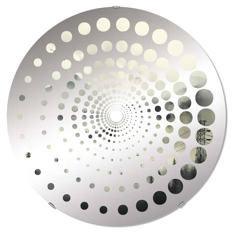 Circle Mirror, 23.6" x 23.6"
