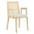 Blanc / bois naturel