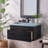 Winemaker 30" Floating Vanity in Charred Oak