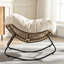 Steel Rocking Chair-1212337628