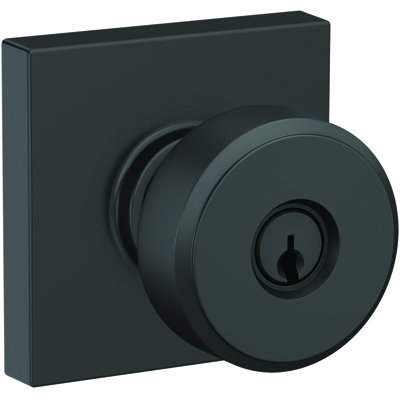 Swanson Keyed Door Knob with Collins Rosette