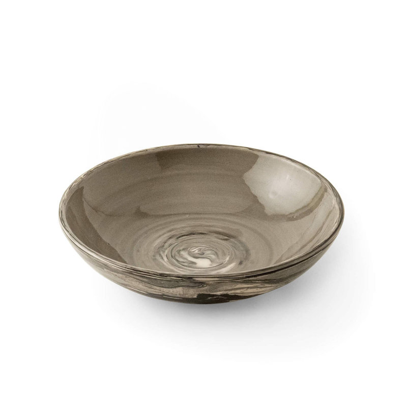 Bol de service / à pâtes Jeronica en céramique noire - 13,5 oz