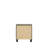Mari Light Gray Finish Nightstand