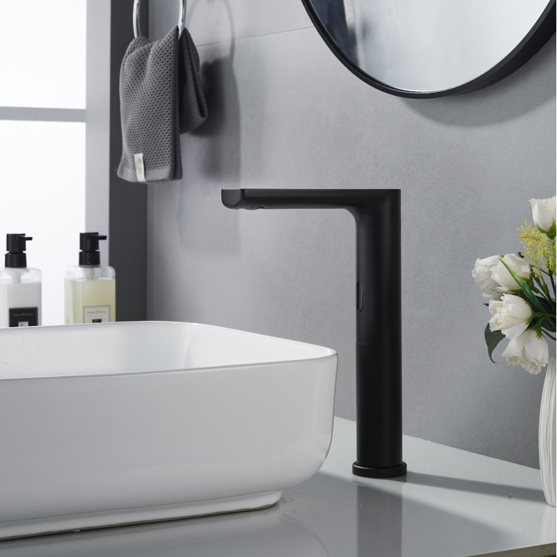 Touchless Vessel Single Hole Bathroom Faucet