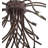 15 - Light Delmonico Bronze Cluster Pendant