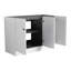 48" Freestanding Bathroom Vanity  & 3 Soft-Close Cabinet Doors -Excluding Sink-2029503206