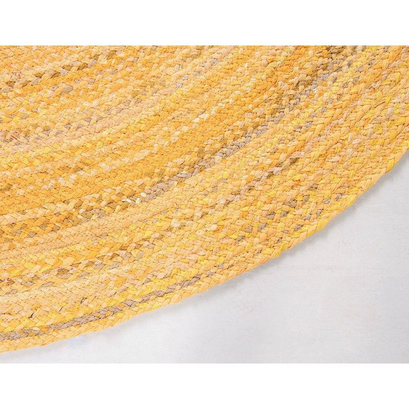 Branton Cotton Southwestern Indoor Rug, Oval 3'3" x 5'
