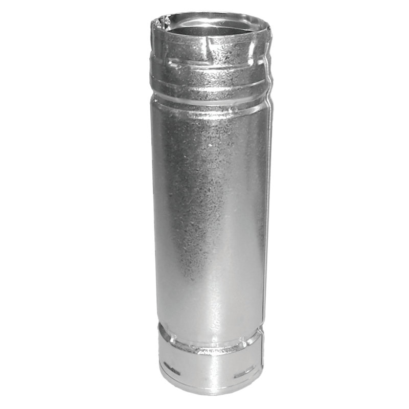 Tuyau droit en acier inoxydable 3 po x 36 po