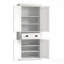 Armoire de rangement autoportante, armoire de cuisine avec tablettes réglables, armoire de salle de bain élégante