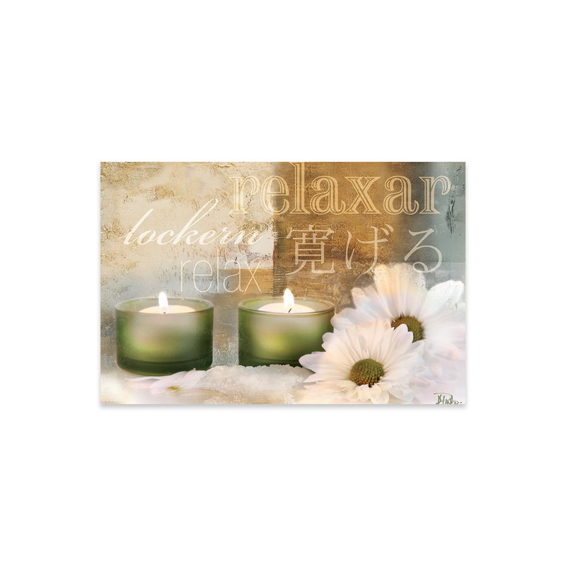 «Relaxation I» par Patricia Pinto - impression sans cadre, H 16 po x l 24 po x P 0,25 po